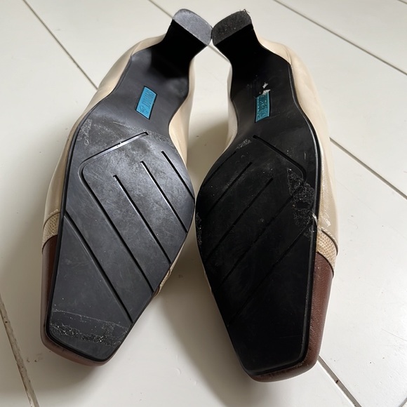 **3 for $30** Easy Spirit tan/cream low heeled smart shoe, 8W - Picture 5 of 7